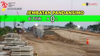 👷 Progres Titik Nol Proyek #jembatanpandansimo  update sore 14 Agst 2024