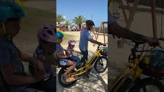 Papà in Azione: Sicurezza e Divertimento con la Cargo Bike!