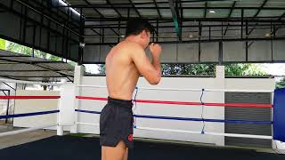 Meechai shadow boxing