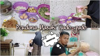 Perdana Masak Gado-gado ala rumahan request paksu