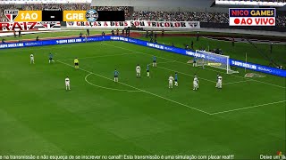 Simulação Realista | SÃO PAULO X GRÊMIO | Brasileirão Série A 2024 | PES 2021