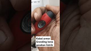 🔴KABEL OPTIK ARMOR KENA ARUS LISTRIK