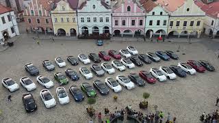 Tesla Light Show Z DRONU - Pelhřimov 2024