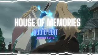 House of Memories - Panic! At The Disco[ Edit audio ]