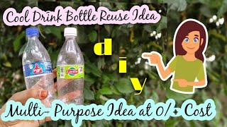 Wall Putty | Diy Planters | Bottle Art | Brush Holder | Pens Holder | Reuse