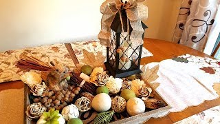 The Fall Lantern centerpiece challenge Hosted by Arlynn's Country Craft Corner