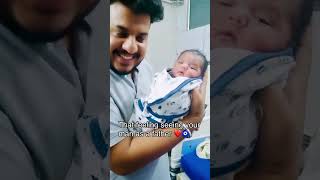 That feeling seeing your man as a father ❤️🧿..#love #hubby #care #enjoy #explore #viral #viralvideos