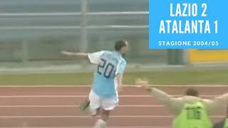 12 febbraio 2005: Lazio Atalanta 2 1