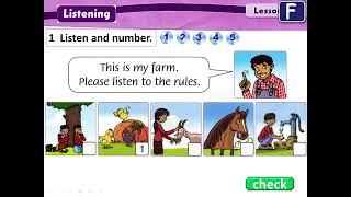 Level 2 - Unit 13 - Part F (Listening) - Look at all the animals!