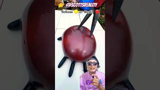 TEBAK WARNA APA ⁉️ KUNING ATAU MERAH #challenge #toys #funny #diy #shorts #shortsviral