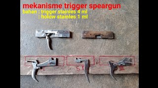 Mekanisme Trigger Speargun|Cara Mudah Buat Trigger