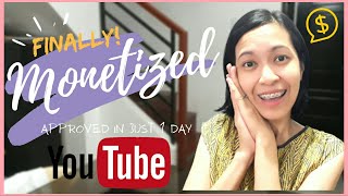 PAANO MAMONETIZE ANG CHANNEL KAHIT SMALL YOUTUBER | FINALLY MONETIZED | Janice Pallarca