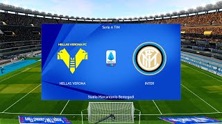 Hellas Verona vs Inter Milan | Football NEXT GEN REALISM Graphics & Gameplay | PES 2021 Amazing Mod