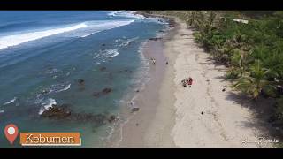 Pesona Keindahan Pantai Menganti, Kebumen - Drone