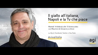 #vivalitalia con Maurizio De Giovanni