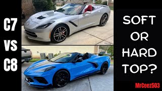 C7 Soft Top or C8 Hard Top Convertible?