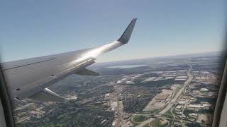 MSFS | Southwest 737-700 Texas One Landing at Dallas Love Field