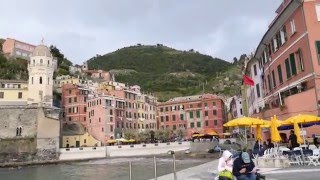 The Village of Vernazza in Cinque Terre National Park, near Tuscany, Italy