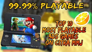 Top 10 Most Playable 3DS Games on Citra Emulator | Citra MMJ | Citra Android PC Emulator