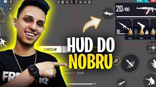 HUD DO NOBRU! O HUD MAIS APELÃO! SÓ CAPA! (FREE FIRE)