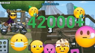 Hill Climb Racing 2 - 42000+ points in NEWTON'S FARM Team Event