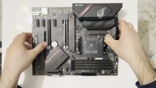 ASUS ROG STRIX B550-F GAMING ANAKART  KUTU AÇILIMI (DETAYLI)