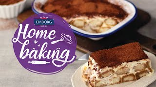 Simply Creamy Tiramisu | Emborg Home Baking