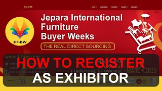 Jepara International Furniture Buyer Week (How to Register As Exhibitor)