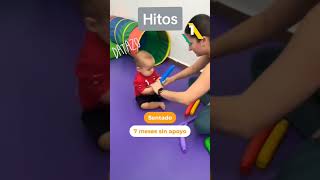 Hitos del desarrollo #estimulaciontemprana #papasprimerizos #crianzarespetuosa #desarrollo #baby