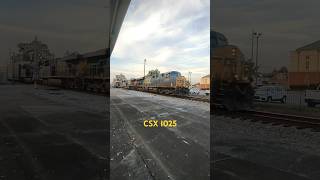 CSX I025 with 5395, 5365, 3117 #csx #athensalabama #trainvideo #train #trainhorn @CameraBryan