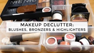 Makeup Collection Declutter 2017: Blushes, Bronzers & Highlighters