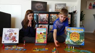 Kingdomino, Magic Maze und Wettlauf nach El Dorado