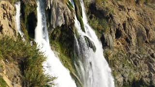 Waterfalls  beautiful nature.