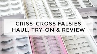 Huge Lash Haul, Try-On & Review - Japanese Criss-Cross Styles on Asian Eyes