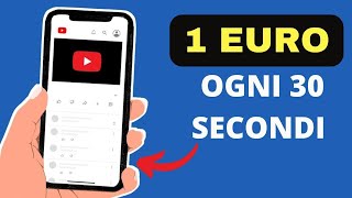 GUADAGNA 1 EURO OGNI 30 SECONDI GUARDANDO VIDEO SU YOUTUBE! (SOLDI ONLINE)