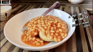 13- Jacket Potato with Beans | Homemade Gastronomias