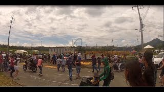 Disturbios en evento de MOTO VELOCIDAD EN PEREIRA (batallón San Mateo) por mal organización