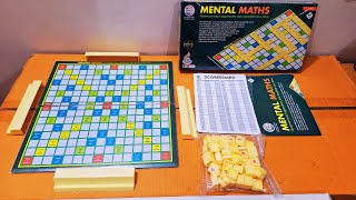 Unboxing and Review of prem ratna mental maths board game for smart kids gift