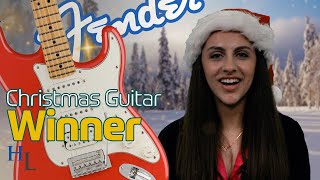 Announcing the Winner! | Hackard Law Christmas Guitar Contest Winner 2024