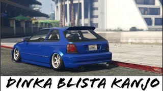 Dinka Blista Kanjo Showcase // GTA V Online