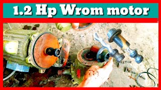 how to repair 1.2 HP Worm motor water solution