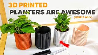 3d printing planters is AWESOME. Here's why.