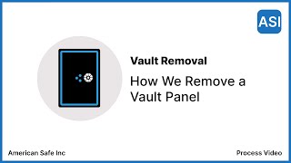 This is How We Remove a Vault Panel