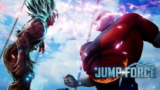 JUMP FORCE - Jiren VS Goku UI MOD Gameplay