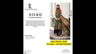 *Premium winter collection by Silko Textile*