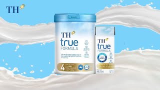 Nắm bắt bộ công thức "vàng" trong ly sữa TH true FORMULA: Cha mẹ đã biết?