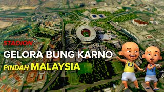 Stadion Gelora Bung Karno pindah ke Malaysia? | Infraworks Speed Modeling & Animation