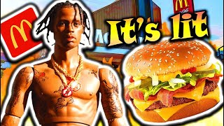 TRYING THE TRAVIS SCOTT MCDONALD’S MEAL! (REVIEW)