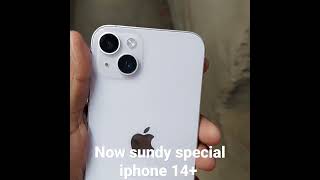 iphone 14+ in white color all engel