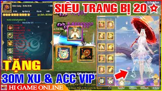 VLTK Mobile Lậu Siêu Nhân Tặng 30M Xu & Acc Buid Sẵn VIP - Toàn Đồ Mới Siêu Độc Lạ | Jx Quần Hùng